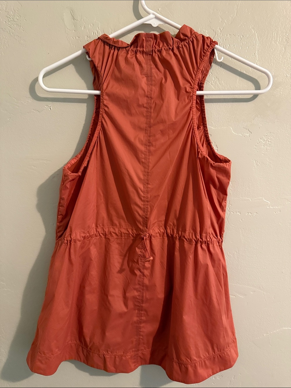 Athleta Brick Sleeveless Ruffle-Neck Sleeveless Blouse - Picture 5 of 9